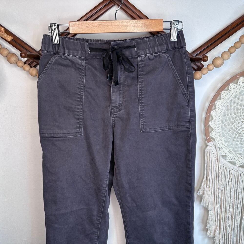 Mica Gray Faded Drawstring Joggers